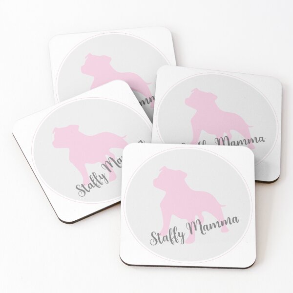 Item preview, Staffy Mamma - Pink designed and sold by Cmdesign-s.