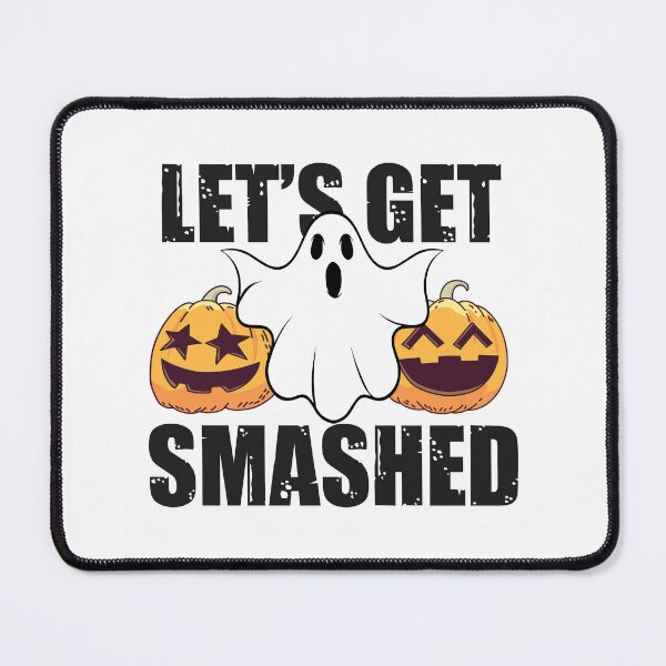 Item preview, Let's Get Smashed Funny Pumpkin Boo Halloween designed and sold by Bemumd-art.