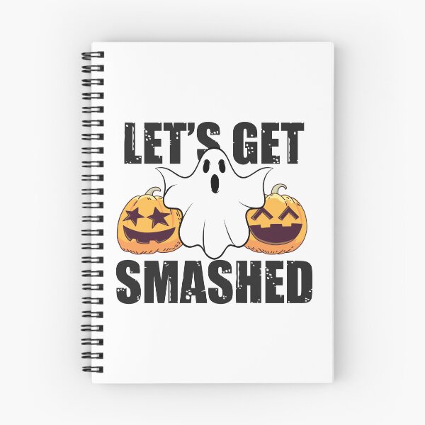 Item preview, Let's Get Smashed Funny Pumpkin Boo Halloween designed and sold by Bemumd-art.