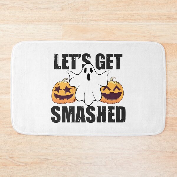 Item preview, Let's Get Smashed Funny Pumpkin Boo Halloween designed and sold by Bemumd-art.