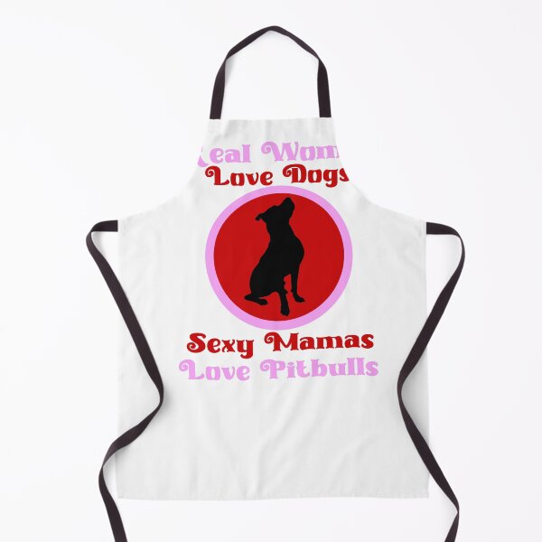 Item preview, Real Women Love Dogs Sexy Mamas Love Pitbulls designed and sold by GarnersDesigns.