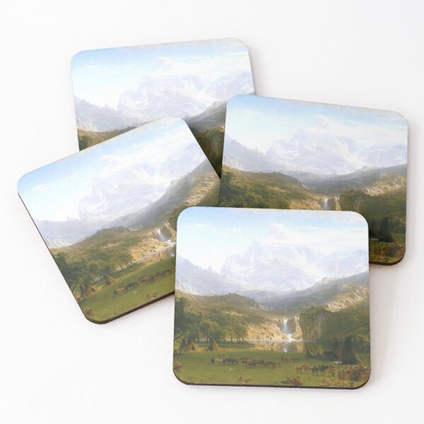 Item preview, Albert Bierstadt Rocky Mountains, Lander's Peak  designed and sold by OldTimeArt.