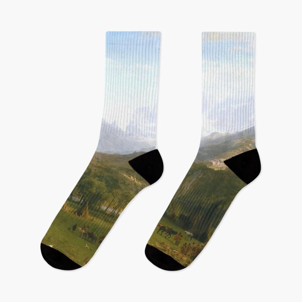 Item preview, Albert Bierstadt Rocky Mountains, Lander's Peak  designed and sold by OldTimeArt.