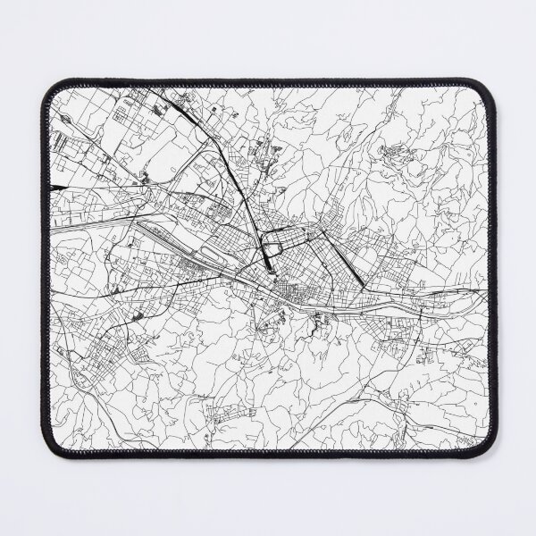 Item preview, Florence White Map designed and sold by multiplicitymap.