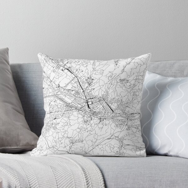 Item preview, Florence White Map designed and sold by multiplicitymap.