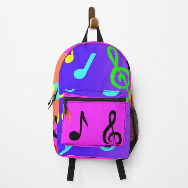Item preview, Colorful Music Notes Pattern designed and sold by Zestpond.