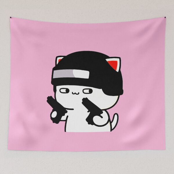 Item preview, Cute Altyn Cat with Guns designed and sold by Internetan.