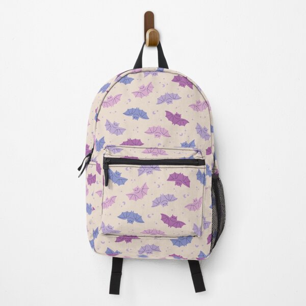 Item preview, Pastel Bats Flying in the Milky Night Sky Pattern designed and sold by KristyKate.