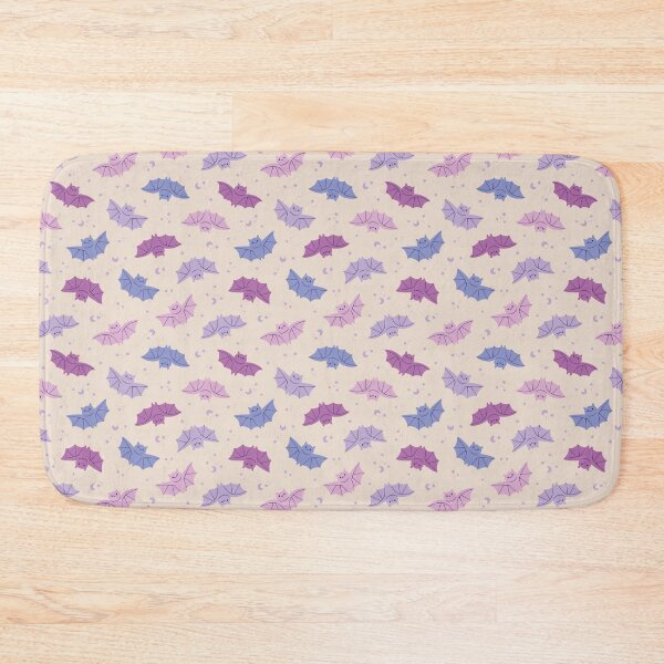 Item preview, Pastel Bats Flying in the Milky Night Sky Pattern designed and sold by KristyKate.