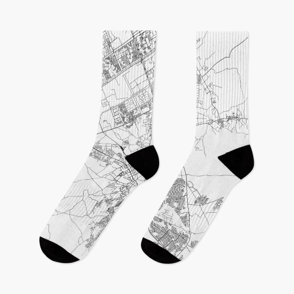Item preview, Islamabad White Map designed and sold by multiplicitymap.