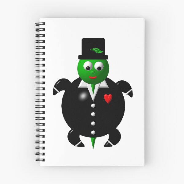 Item preview, Cute turtle wearing a tuxedo designed and sold by Artist4God.