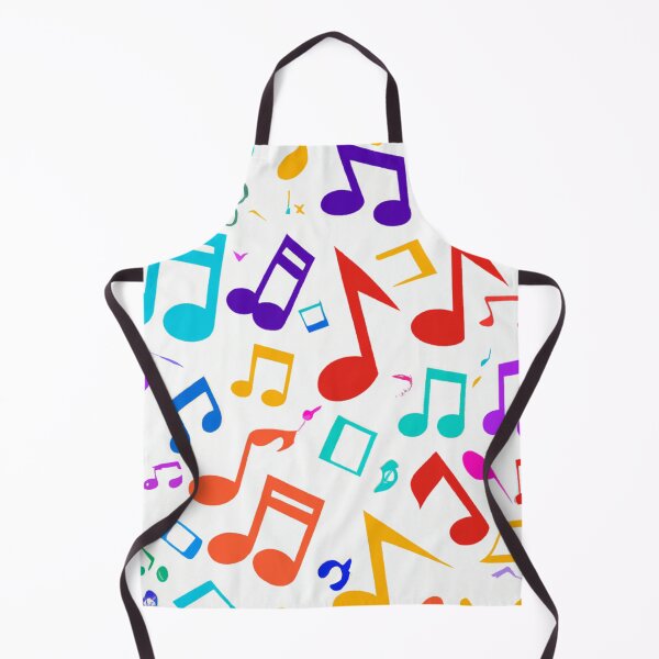 Item preview, Colorful Music Notes Pattern designed and sold by Zestpond.