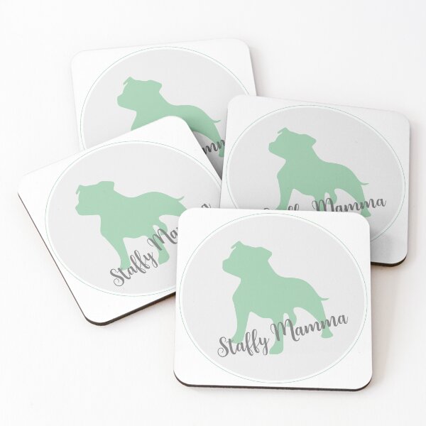 Item preview, Staffy Mamma - Green designed and sold by Cmdesign-s.