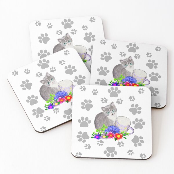 Item preview, Cute Kitten and Paws designed and sold by KC Morcom.