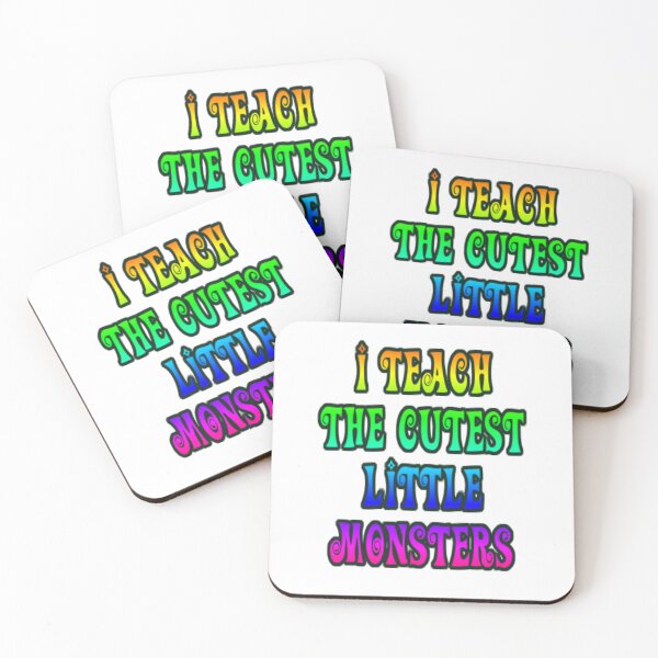 Item preview, I Teach The Cutest Little Monsters designed and sold by earth wings.