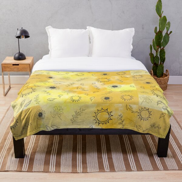 Item preview, Patrón de girasol amarillo designed and sold by Jackie's Design Store.