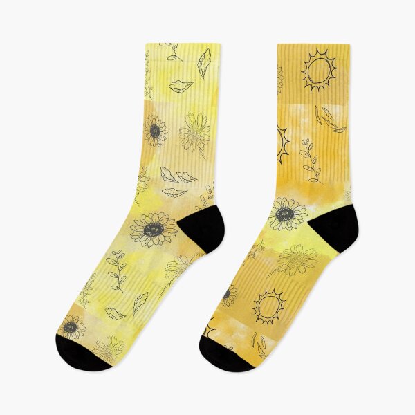 Artikelvorschau, Gelbes Sonnenblumenmuster entworfen und verkauft von Jackie's Design Store.