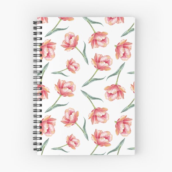 Item preview, Orange Tulips Pattern best for Pillow,bath mats,shower curtain,throw blankets and tapestries designed and sold by Fairies Flower Garden.