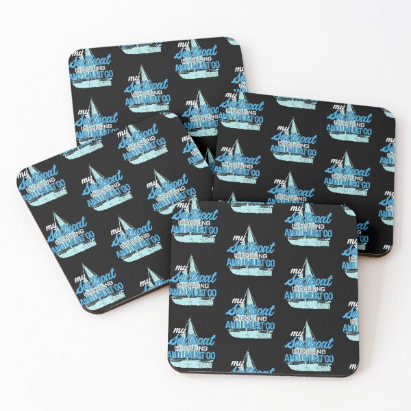 Item preview, My Sailboat Is Calling Fun Sailor Sailing Yacht Boat designed and sold by lloyd68.