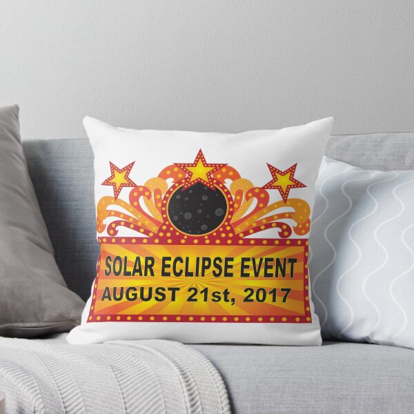 Item preview, Solar Eclipse Event Marqueee Illustration designed and sold by jpldesigns.
