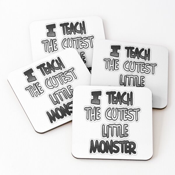 Item preview, I Teach The Cutest Little Monsters designed and sold by earth wings.