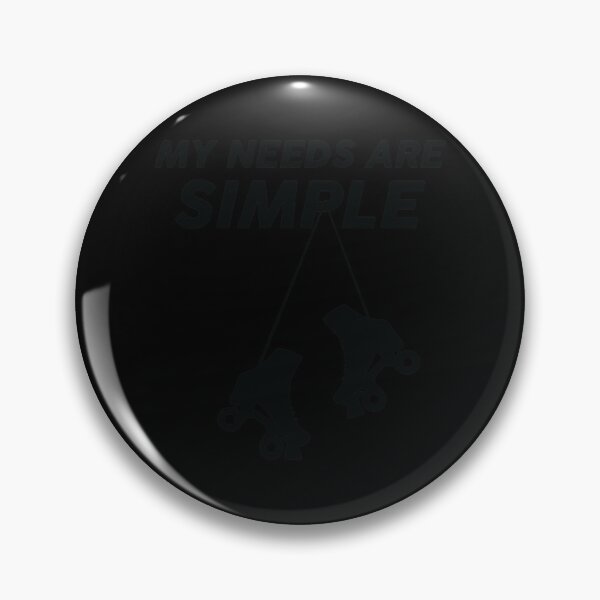 Item preview, My Needs Are Simple Roller Skating Rink Vintage Classic T-Shirt designed and sold by carurbrenda.