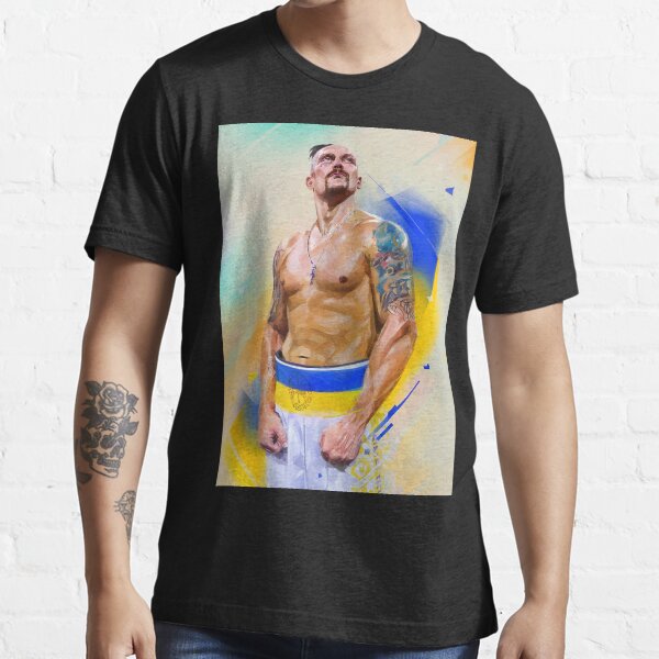 T-Shirt Oleksandr Usyk Schwarz Größen XS-4XL, Kostenloser UK-Versand