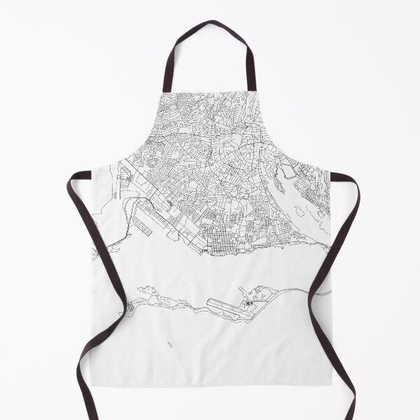 Item preview, Kingston White Map designed and sold by multiplicitymap.