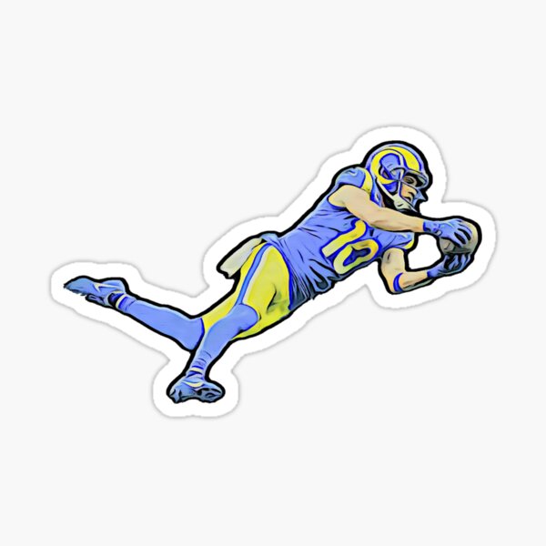 cooper kupp jersey Sticker for Sale by LondownDesign