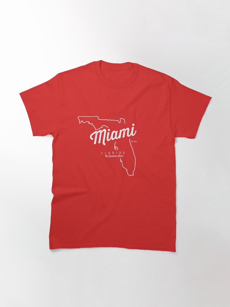 "Miami Florida" Tshirt by Chocodole Redbubble