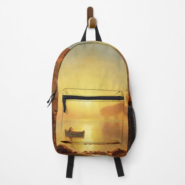 Item preview, Albert Bierstadt Indian Canoe designed and sold by OldTimeArt.