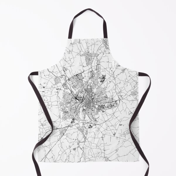 Item preview, York White Map designed and sold by multiplicitymap.