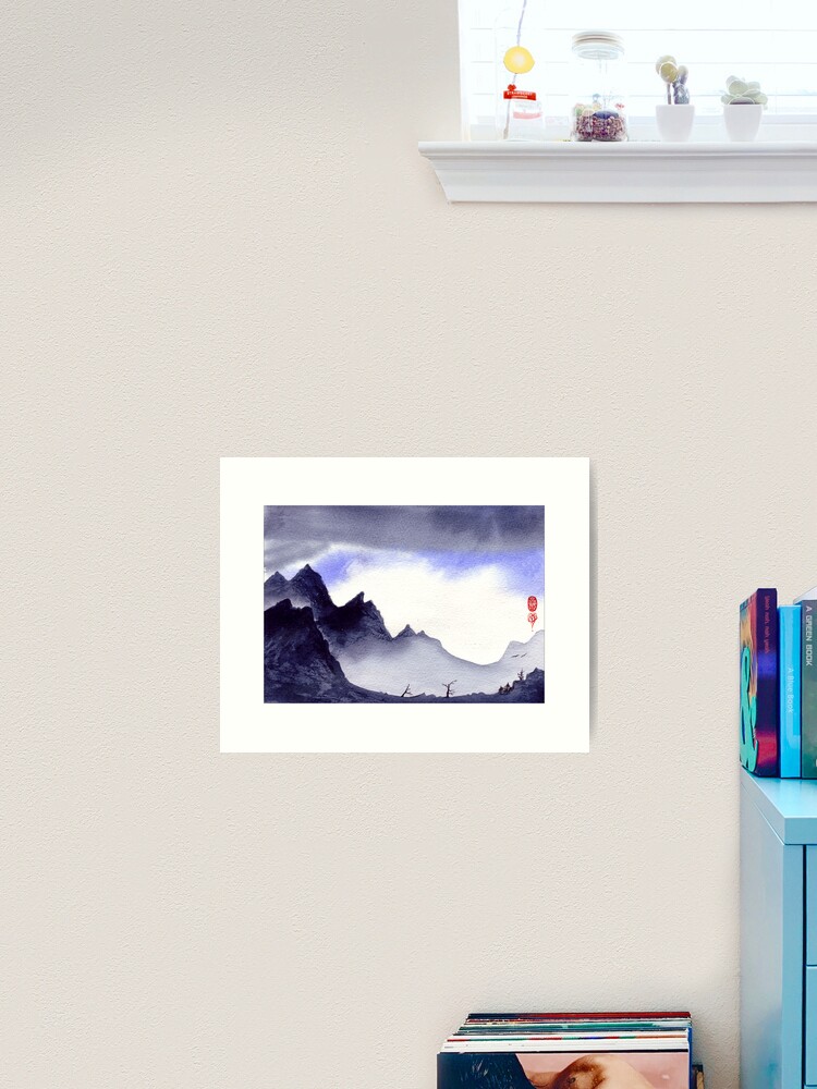 Thumbnail 2 of 3, Art Print, Tasmanian Wilderness designed and sold by ronmoss.