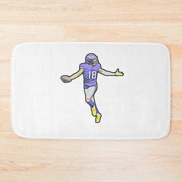 Item preview, Justin Jefferson vikings wide receiver bold cartoon  designed and sold by eNVy Co.