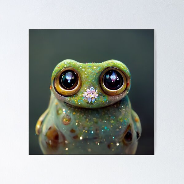 Big Eyes Frog Wall Art for Sale