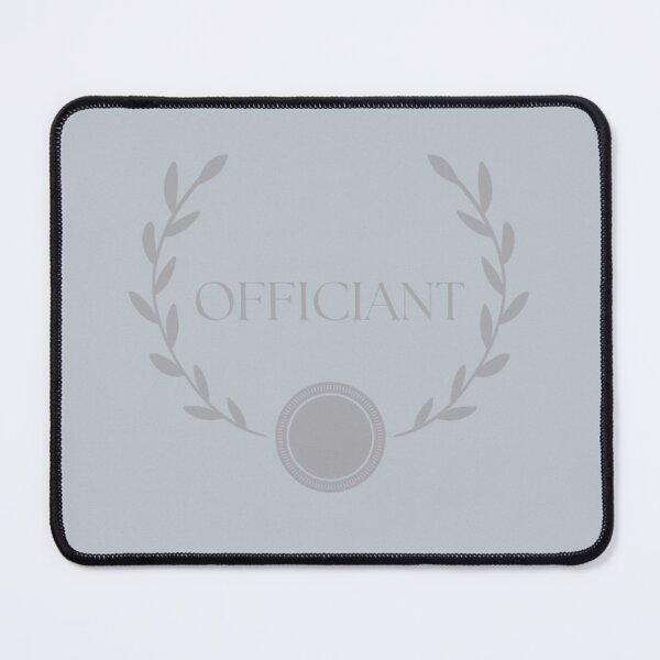 Item preview, Officiant Silver Laurel Wreath with Sun Plate on Silver Foil background Wedding by Voluting designed and sold by WeddingVoluting.