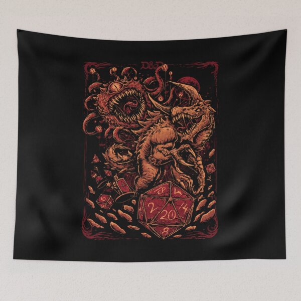 Item preview, Critical Hit! Dnd Dungeon Character Graphic Gift Fan designed and sold by JakPrice.