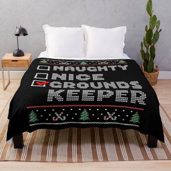 Item preview, Naughty Nice Groundskeeper, Matching Christmas Group Pajama design designed and sold by Merchking1.