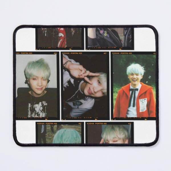Aperçu de l'œuvre mint hair yoongi - on film  créée et vendue par vlctorlam.