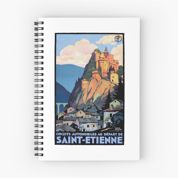 Item preview, 1929 FRANCE Cornillon Saint Etienne PLM Travel Poster designed and sold by retrographics.