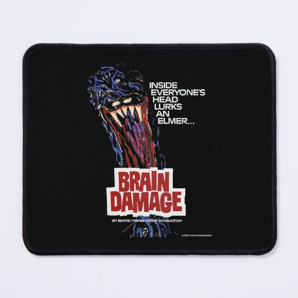 Item preview, Brain Damage - "Elmer"【﻿Ｈｏｒｒｏｒ】 Design （1988）☆VHSGasm Video☆ Essential  designed and sold by CarrieClark1110.