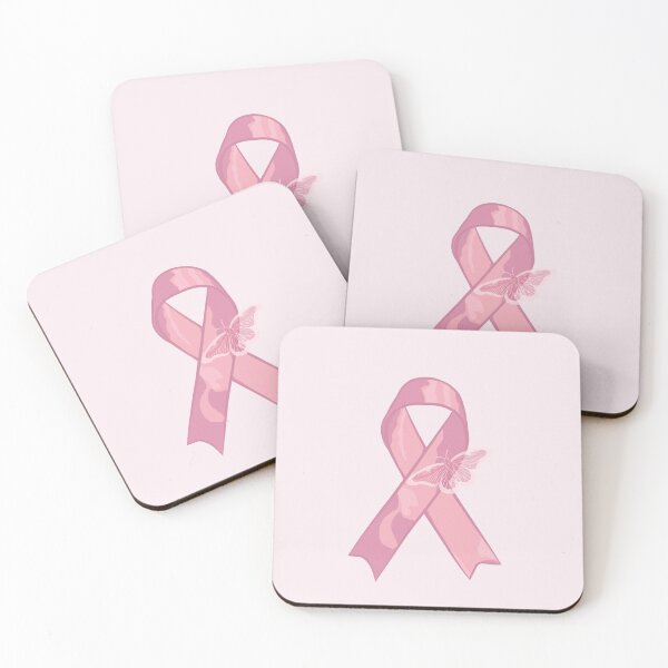 Item preview, Breast Cancer Awareness Ribbon With Butterfly designed and sold by DreamFruit11.