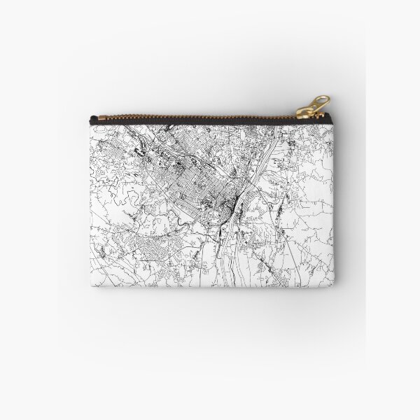 Item preview, Albany White Map designed and sold by multiplicitymap.