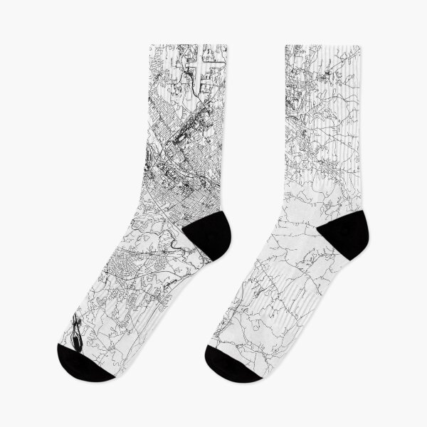 Item preview, Albany White Map designed and sold by multiplicitymap.