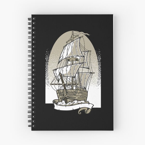 Item preview, Pirate Ship Vintage Retro Nautical Sailing Boat Captain designed and sold by lloyd68.
