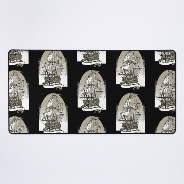 Item preview, Pirate Ship Vintage Retro Nautical Sailing Boat Captain designed and sold by lloyd68.