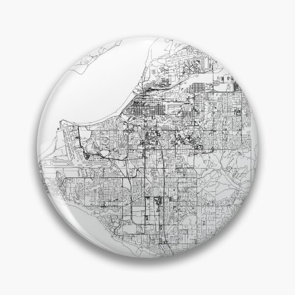 Item preview, Anchorage White Map designed and sold by multiplicitymap.