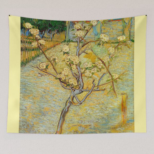 Item preview, Small Pear Tree in Blossom - Vincent van Gogh designed and sold by SimpleJoyStyle.