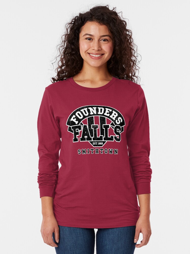 Alternate view of CITY OF HEROES UNIVERSITY SHIRTS - Founders Falls Long Sleeve T-Shirt