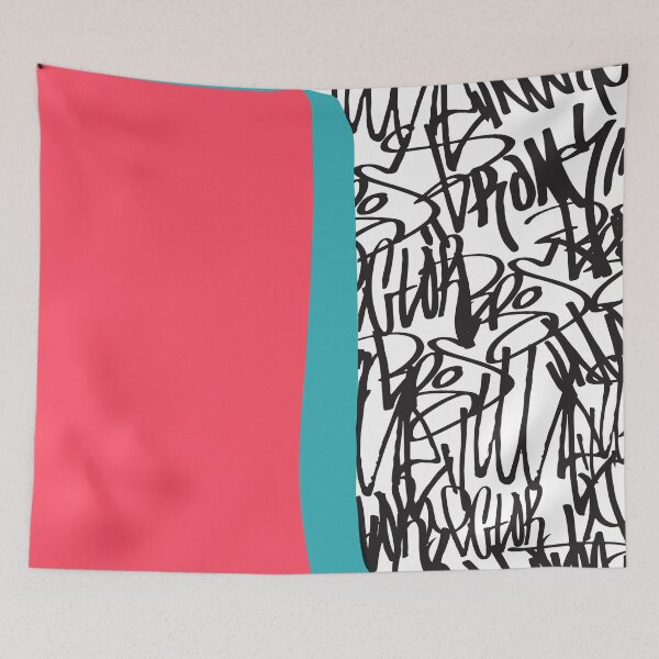 Item preview, Coral Red Graffiti designed and sold by Irena Orlov.